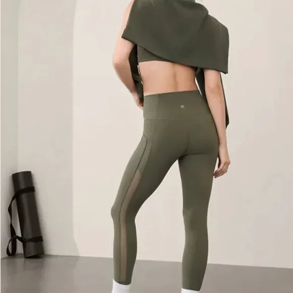 BNWT Mesh High Rise Leggings - Picture 1 of 4